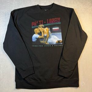 Malian Pa’TI Black Graphic Men's Sweater